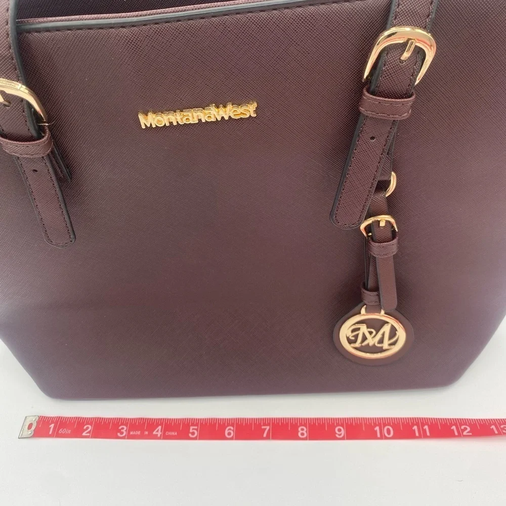 Montana West Brown Conceal Carry Tote